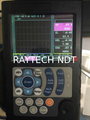 الصين Handheld Ultrasonic Flaw Detector, Digital portable UT Testing Machine RFD610 مزود