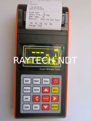 Built-in Printer Digital Portable Hardness Tester, Large Memory and LCD Display, USB Interface مزود