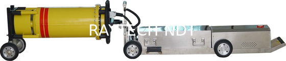 X ray pipeline crawler, X-ray flaw detectors, X-ray Equipment, NDT, Industrial Control Machines RXPC-100C مزود
