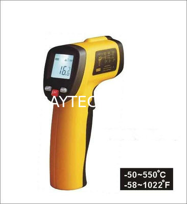 Temperature range -50 ~ 550℃ Non Contact Laser Infrared Thermometer, Digital and portable مزود