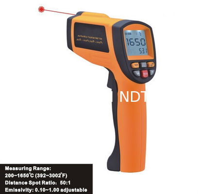Data Store/Recall Function, Handheld Digital Laser Infrared Thermometer IR1650, Data Hold function مزود