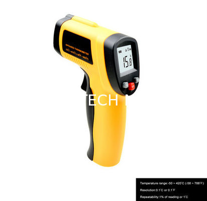 Temperature range -50 ~420℃ safe laser IR thermometer, Non-contact Infrared Thermometer IR300 مزود