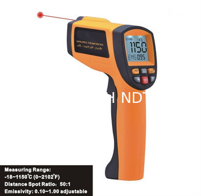 Infrared temperature detector, digital thermometric indicator, Laser Infrared Thermometer IR1150A مزود