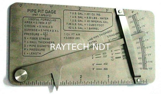 Pipe pit gage, Digital welding gage, Welding seam gauge, Inspection mirror, Ultrasonic Flaw Detector مزود