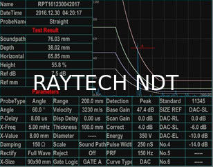 Long Battery Life and Online Software Updates for Ultrasonic Flaw Detector RFD670 مزود